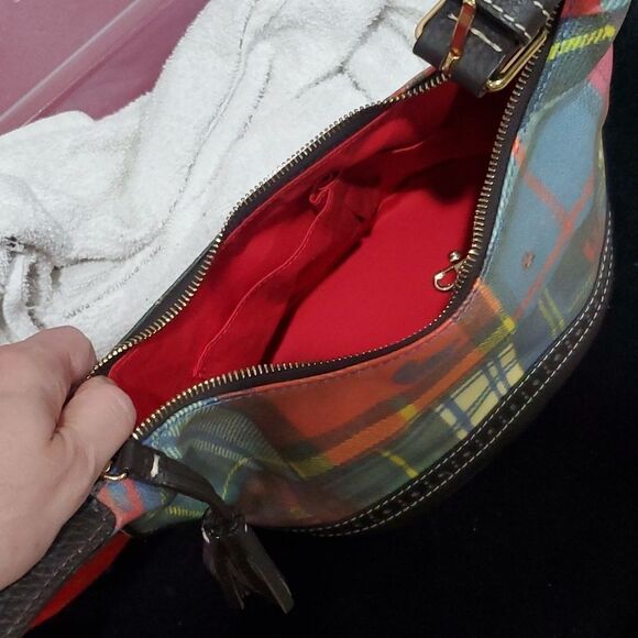 Like New Y2K Dooney & Bourke Colorful Mini Barrell Bag - Picture 14 of 16